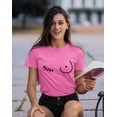 thumbnail image 2 of Breast Cancer Support Mastectomy Scar Survivor Women's T-shirt, XL, Azalea Pink, 2 of 5