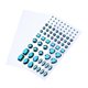 thumbnail image 3 of Rhinestone Stickers Self Adhesive Sky Blue For Handmade Gifts Cell Phones Rectangle Shape 1Set, 3 of 4