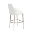 thumbnail image 4 of Eurostyle Tabouret de Bar Aaron 29.5" en Blanc, 4 of 4