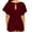 Wine, variant on Rompers for Women Sexy Casual Short Jumpsuit for Women Keyhole Back Short Sleeve Jumpsuits and Rompers Lounge Shorts
