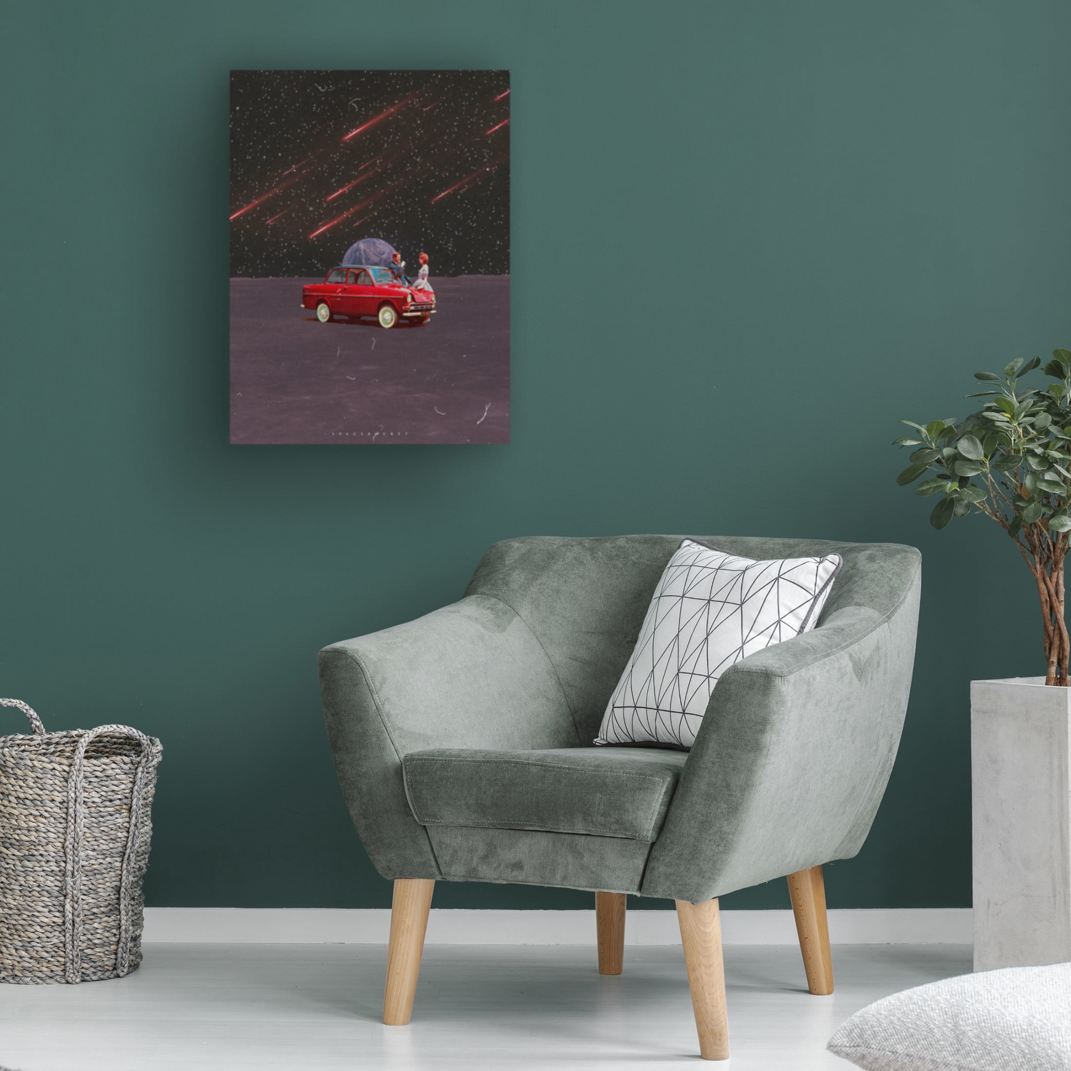 Trademark Fine Art spacerocket art 420 Canvas Wall Art
