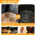 thumbnail image 2 of Doublure en Papier Jetable Ronde pour Friteuse à Air Chaud, Doublures de Friteuse à Air de 7,9 Po 100 Pcs, Papier Cuisson pour Friteuse à Air Résistant à l'Huile, Imperméable, Papier Parchemin pour Cuisson Rôtissage Micro-Ondes (Ronde 6,3 Po - 100 Pcs), 2 of 7