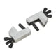 thumbnail image 4 of 2 pinzas para mangueras, abrazaderas de metal para mangueras, repuestos para montaje de mangueras, abrazaderas para línea de freno de coche, para, 4 of 8