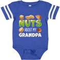 thumbnail image 3 of Inktastic Nuts About My Grandpa Peanut, Almond, Pistachio Boys or Girls Baby Bodysuit, 3 of 5