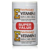 Fruit of the Earth IRF13 Vitamin-E Cream 4 oz.   4 oz. Jar (Case of 6)