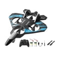 thumbnail image 3 of Avión de control remoto RC Glider de 6 canales, recargable por USB, impermeable, para exteriores, resistente a caídas, modelo de avión de RC azul, 3 of 8