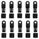thumbnail image 1 of 10 UDS-hebilla fuerte B hebilla de fijación del extremo de la cuerda elástica accesorios multiusos para Kayak al aire libre cuerda elástica negra de 6mm, 1 of 3