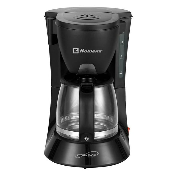 Cafetera Koblenz 4 Tazas Negra