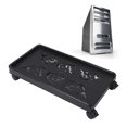 thumbnail image 1 of CPU Stand, Practical 30KG Load Bearing Versatile Mobile CPU Holder with Fixed Locks for PC, 1 of 7