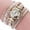 Gold, variant on Latrodar CCQ Women Vintage Rhinestone Crystal Bracelet Dial Analog Quartz Wrist Watch Gold up to 50% Off