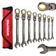 thumbnail image 1 of Juego de llaves WORKPRO Flex-Head Tracheting de 9 a 17 mm, 8 piezas, 1 of 9