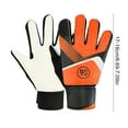 thumbnail image 3 of HengDidi Youth Rubber Grip Goalkeeper Gloves Wallop Resistant Football Soccer Training Protective Sports Gear in Small Medium Large Sizes, 3 of 6