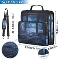 thumbnail image 2 of FORMRS Zipper Binder with Shoulder Strap 2-inch Ring 500 Sheet Capacity File Bag, Window Space, 2 of 5