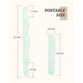 thumbnail image 5 of Rasoir pour Sourcils pour Femmes, 12 Pcs Rasoir pour Femmes Visage, Rasoir Polyvalent pour Sourcils et Visage, Rasoirs Pliables pour Femmes et Hommes par (Blanc & Rose & Vert), 5 of 5