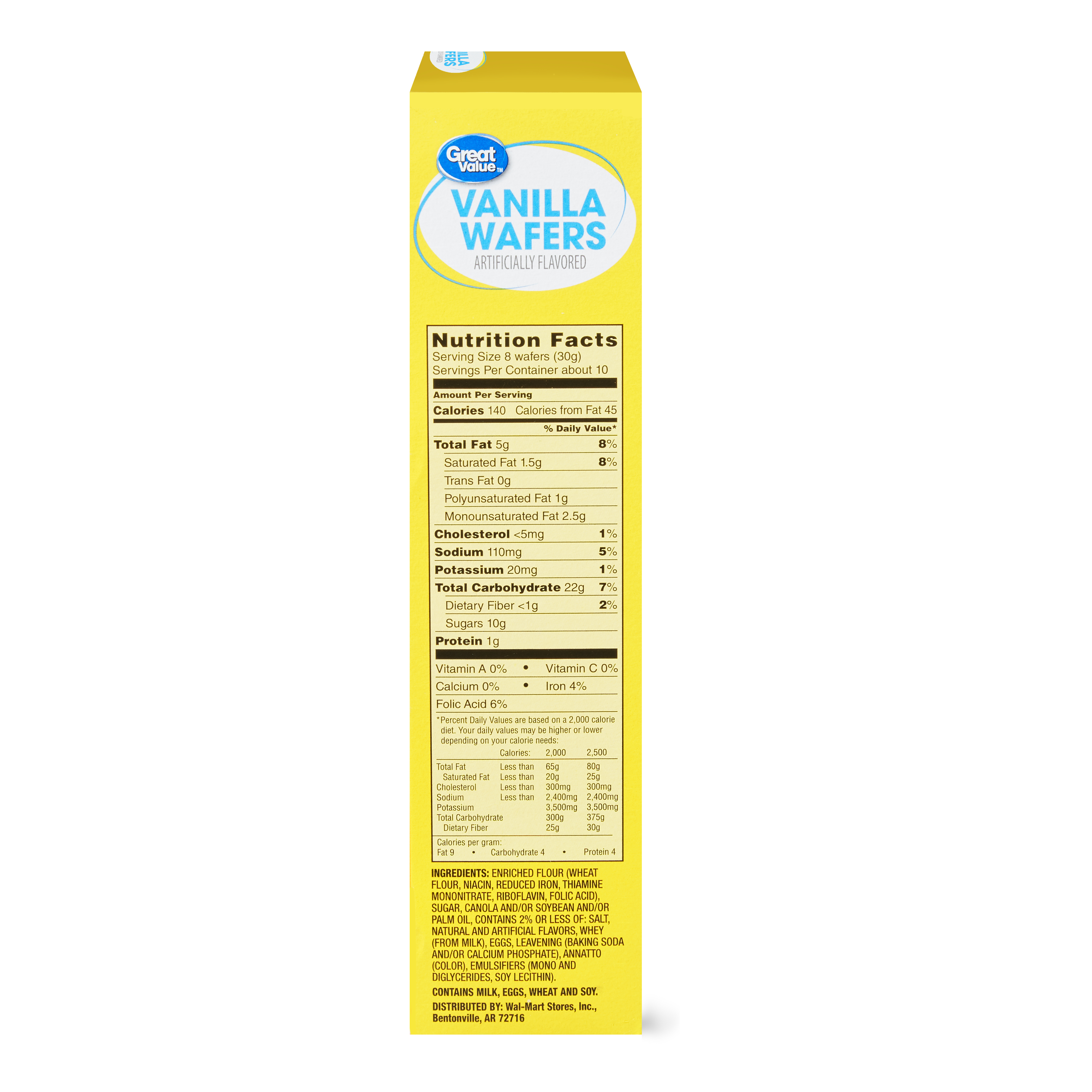 30 Vanilla Wafer Nutrition Label Label Design Ideas 2020