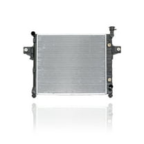 Radiator - Pacific Best Inc. Fit/For 2336 01-04 Jeep Grand Cherokee Automatic V8 4.7L - Plastic Tank, Aluminum Core