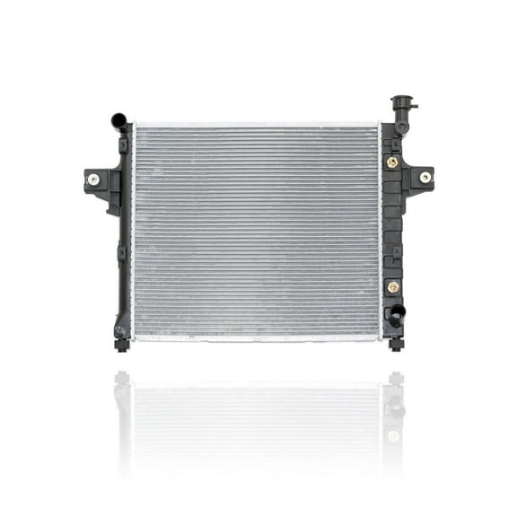 Radiator - Pacific Best Inc. Fit/For 2336 01-04 Jeep Grand Cherokee Automatic V8 4.7L - Plastic Tank, Aluminum Core