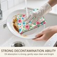 thumbnail image 5 of 2 Pcs Pioneer Flower Floral Print Pattern Kitchen Towels, Funny Microfiber Dish Towel Set, 18" X 26" Tea Towels, 5 of 6
