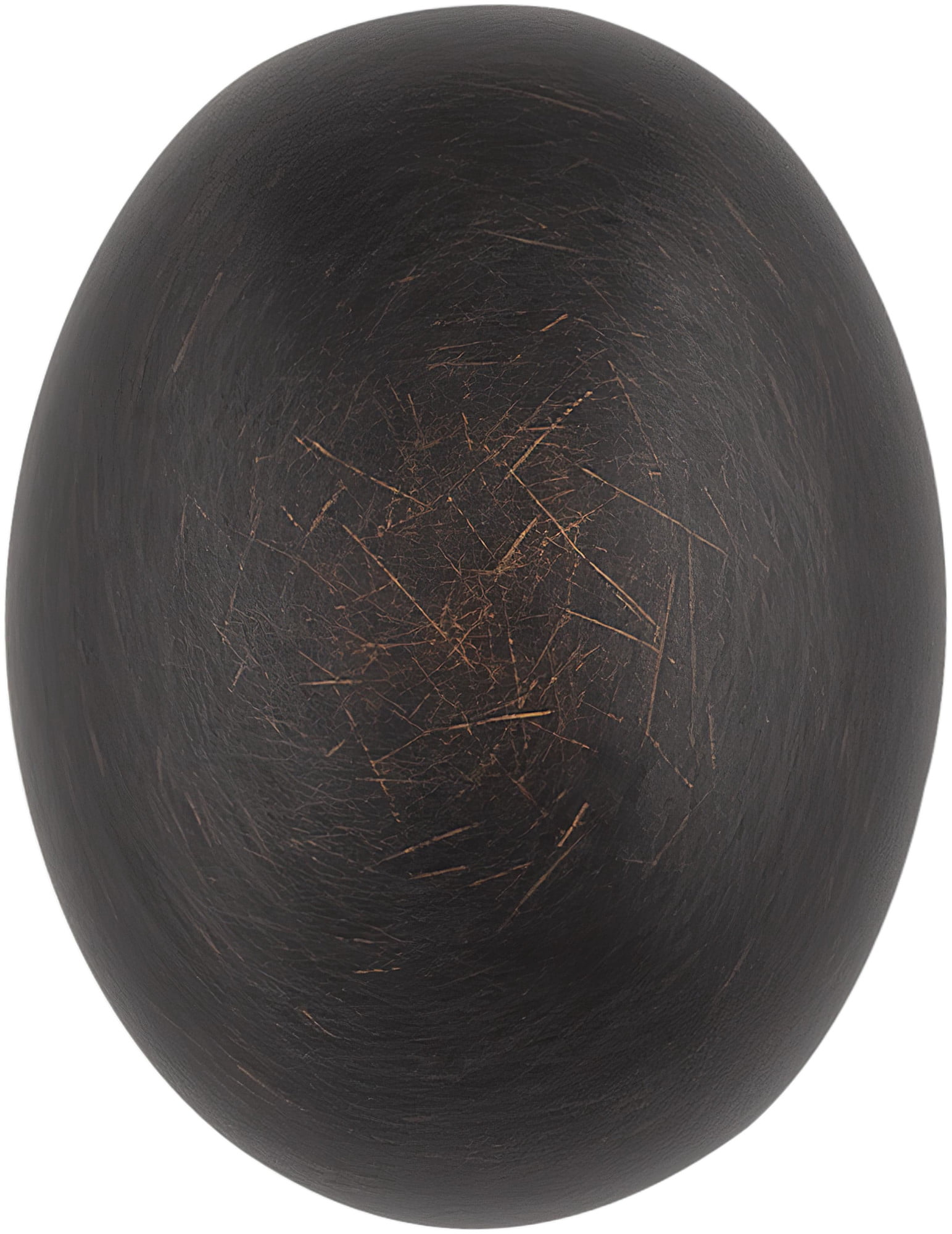 Baldwin 4913260 1.375 x 1 in. Oval Cabinet Knob, Polished Chrome