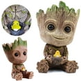 thumbnail image 3 of Macetero decorativo con orificio de drenaje en forma de Baby Groot de la película Guardianes de la Galaxia, 3 of 5