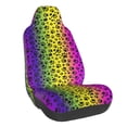 thumbnail image 1 of Fotbe Animal Paw Rainbow Funda para Asiento de Auto con Estampado – Impermeable y Antisudor – Ajuste Universal, Lavable a Máquina, Antideslizante (1 Pieza), 1 of 5