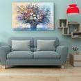 thumbnail image 5 of Startonight Canvas Wall Art All Flowers are for YOU Painting Framed 32" x 48", 5 of 6