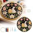 thumbnail image 1 of Easter Embroidery For Beginners DIY Craft With Threads Needle And Pattern For, 1 of 6