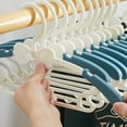 thumbnail image 4 of 10Pcs/Set Clothes Hanger Telescopic Long Service Life PP Baby Clothing Coat Rack for Home, 4 of 7