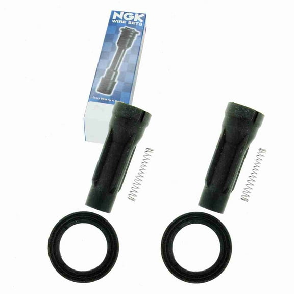 2 pc NGK 59010 Ignition Coil Boots for 175-1070 702518 SPB200 SPP137E Direct Spark Plug Wire