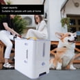 thumbnail image 3 of Contenedor De Almacenamiento De Golosinas Para Mascotas De 13 Libras, Tapa Hermética, Contenedor Plegable De Almacenamiento De Alimentos Para Perros Con Tazón De Silicona Y, 3 of 7