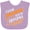 Lavender, variant on Inktastic I Wear Orange for My Grandma- Multiple Sclerosis Awareness Boys or Girls Baby Bib