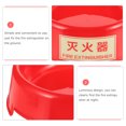 thumbnail image 3 of WASHWEPE Support d'Extincteur Support d'Extincteur Rouge Plastique 1Ensemble, 3 of 8
