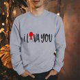 thumbnail image 3 of guisaled Matching Sweatshirts for Couples I Love My Girlfriend Boyfriend Funny Crewneck Sweatshirt Valentines Day Gifts for Husband Wife Valentine'S Day Gifts, 3 of 5