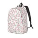 thumbnail image 1 of Disketp Floral print Canvas Backpack Lightweight Travel Daypack Student Rucksack Laptop Backpack-Medium, 1 of 5