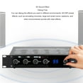 thumbnail image 4 of Karaoke Mixer with 99 DSP Effects, Built In Microphone, Wireless  Playback for Sound Effects Processor, 4 of 7