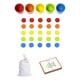 thumbnail image 2 of Juguete de clasificación de colores, juguete educativo, fichas de arco iris, conteo de habilidades motoras finas, clasificador de colores, juguete, 2 of 9