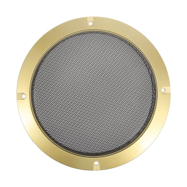 6.5'' Tono Dorado Coche Audio Altavoz Funda Malla Subwoofer Rejilla Protector