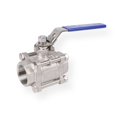 thumbnail image 1 of Válvula de bola Midline Valve de acero inoxidable de 1,5" de paso completo, 1 of 7