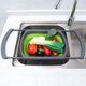 thumbnail image 2 of Colador De Silicona Plegable, Cesta De Drenaje De Fregadero Retráctil para Escurrir Verduras, Frutas, Pasta, 39 X 26,5 Cm, 2 of 5