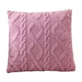thumbnail image 2 of WZXPWT Breathable Polyester Pillow Cover, 16"x16" Decorative Cushion Case - Modern Home Decor Pillow Protector for Sofa/Bed/Outdoor Use with Zipper & Machine-Washable Design(Purple), 2 of 8
