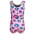 thumbnail image 3 of WIBACKER Gymnastics & Dance Ballet Leotard for Girls Sparkly Activewear One Piece Tumbling Outfit - Pink Spots, 3 of 11