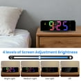 thumbnail image 6 of DAYBETTER RGB Digital Alarm Clock for Heavy Sleepers Kids, LED Projection Clock for Bedroom Ceiling, 6 of 8