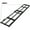 Black, variant on Drag Harrow, 6 ft Heavy Duty Tow Behind Drag Harrow with 2 Adjustable Bars & 6 FT Chain, Driveway Grader Landscape Rake for ATV, UTV, Tractor, Mower, Lawn Leveling Tool Gravel, Sand, Soil, Hay