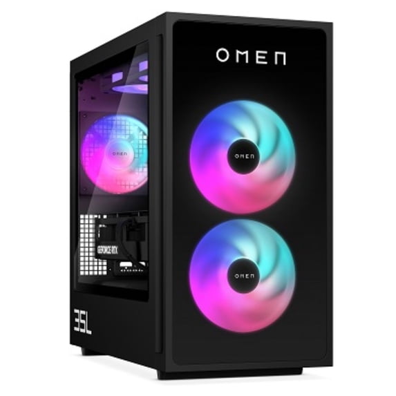 Restored HP OMEN 35L GT16-0000I Intel Core i5-14400F 1.8 GHz 16GB DDR5 512GB SSD NVIDIA GeForce RTX 5060 Windows 11 Home Gaming Desktop - 9X6B9AV-V061