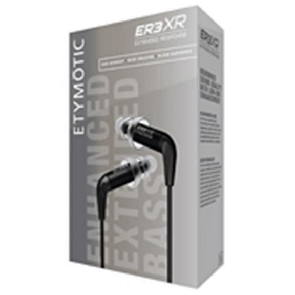 Etymotic Research ER3XR Extended Response High Performance In-Ear Earphones (Detachable Balanced Armature Drivers, Noise Isolating, High Accuracy, Robust Low Frequencies)