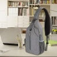 Mochila bandolera cruzada, bolso bandolera para viajes, senderismo, bolso de pecho