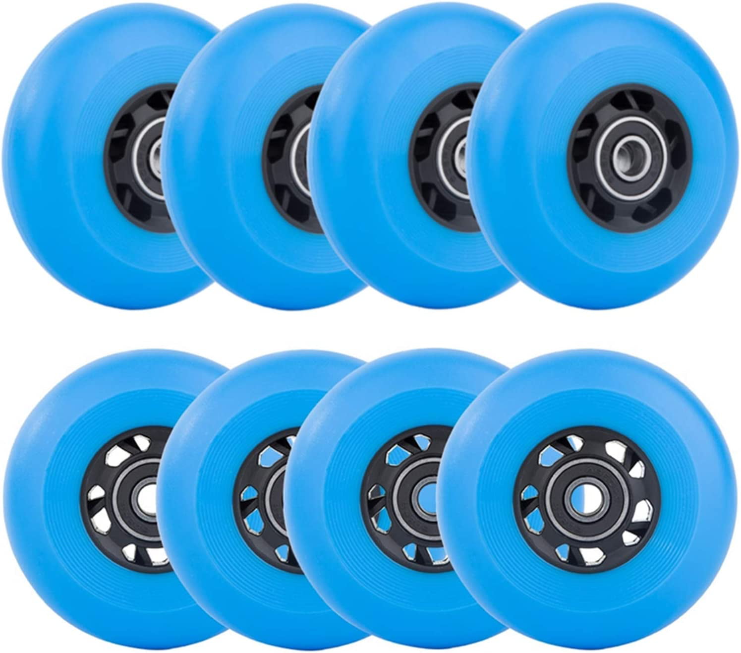 Baoblaze 8Pcs/Pack Quality Inline Roller Skate Wheels Replacement Spacers 