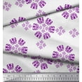 thumbnail image 2 of Soimoi Modal Satin Fabric Damask Decorative Decor Fabric Printed Yard 42 Inch Wide, 2 of 3