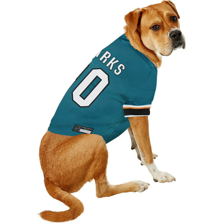 Pets First NHL San Jose Sharks Mesh Jersey for Dogs and Cats - Licensed 
