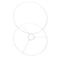thumbnail image 3 of Lampshade Lamp Frame DIY E27 Light Shade Frame For Table Lamp Night Lights, 3 of 3